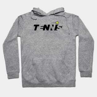 Tennis Sport Logo Design Hoodie